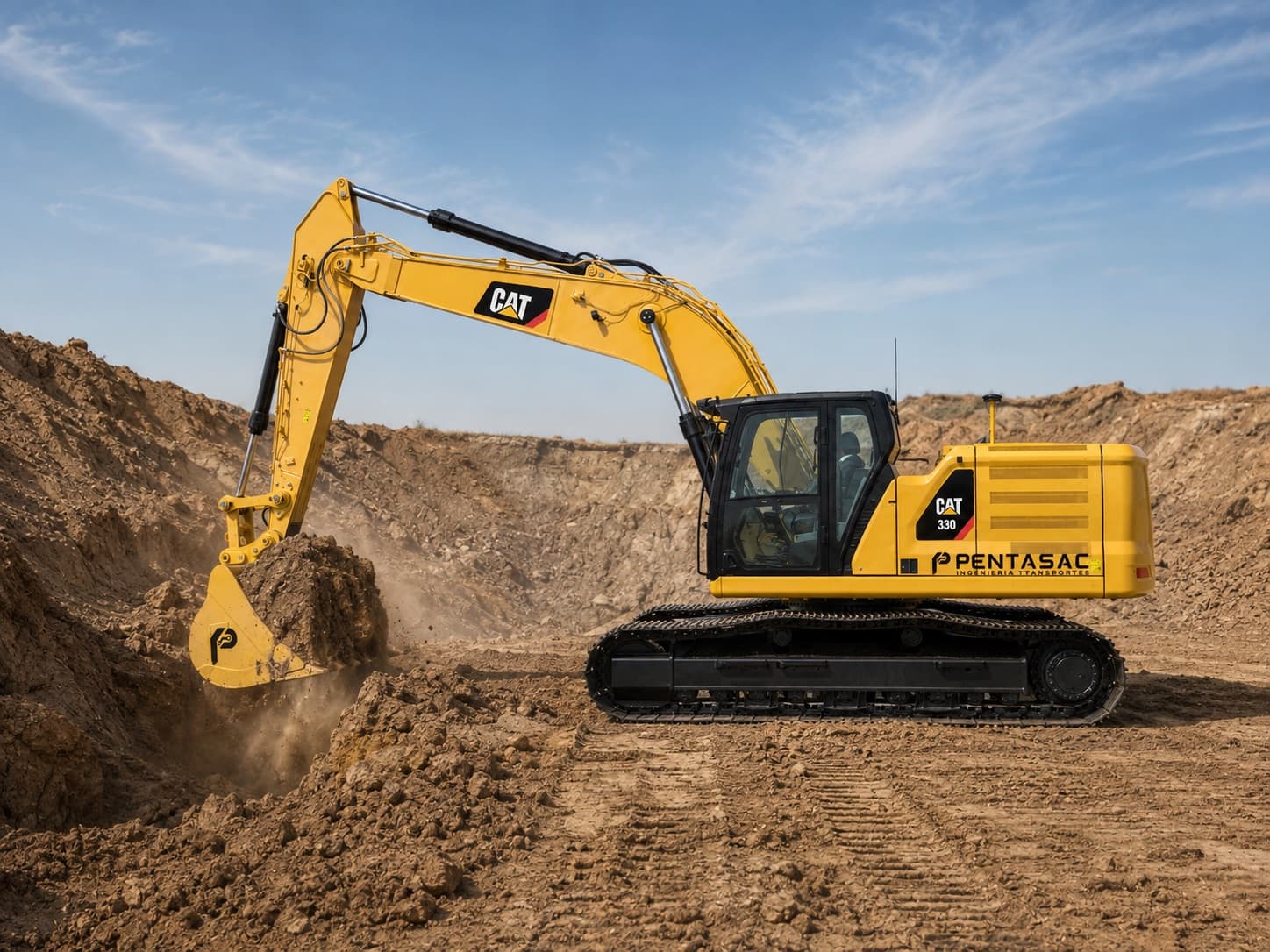 Excavadora de oruga 330 GC